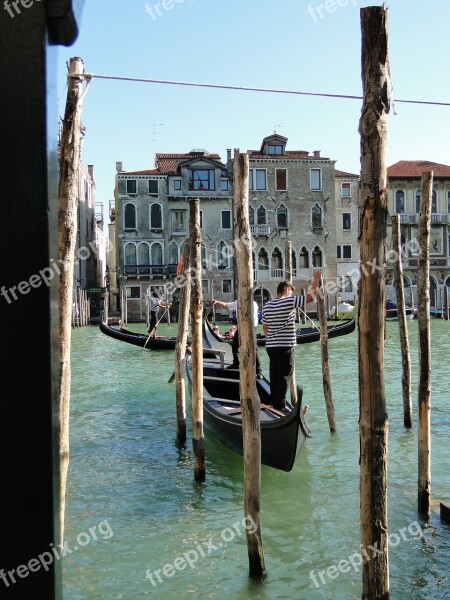 Travel Waters Boat Gondola Tourism