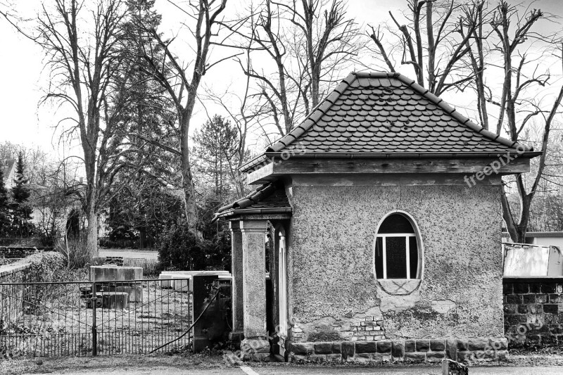 Architecture Cottage Old Broken Abandoned