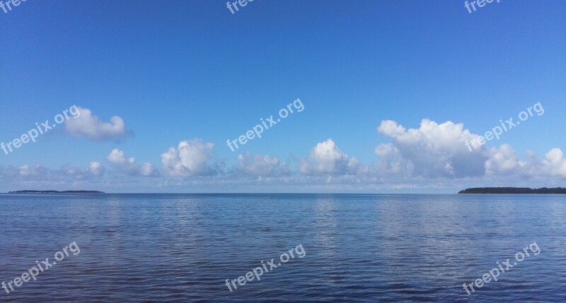 Yyteri Summer Day Horizon Holiday Water Bodies