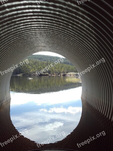 Outdoor Body Of Water Bro Tunnel Free Photos