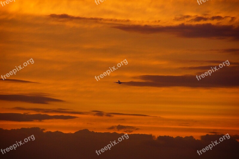 Sunset The Dawn Family Sky The Silhouette The Sun