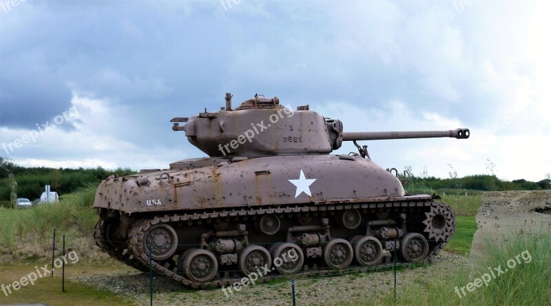 Transport France Normandy War Tank