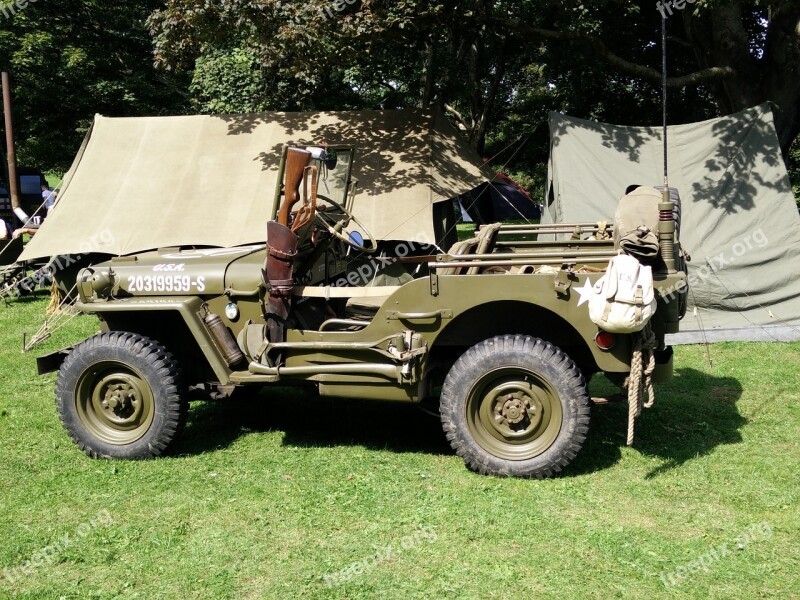 Vehicle Car Army Military Jeep