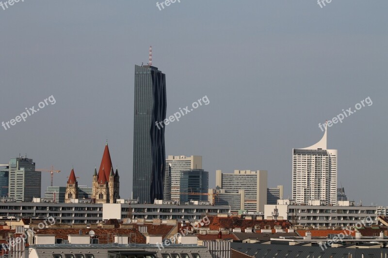 Travel City Architecture Panorama Skyscraper