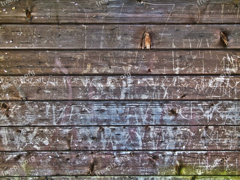 Wood Boards Profile Wood Wooden Wall Graffiti