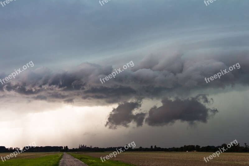 Cumulonimbus Storm Hunting Meteorology Thunderstorm Storm