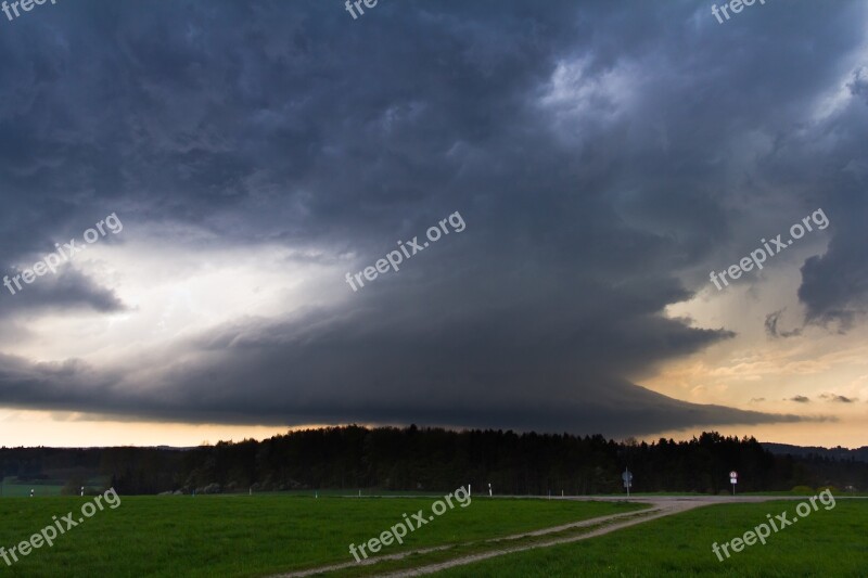 Cumulonimbus Storm Hunting Meteorology Thunderstorm Storm