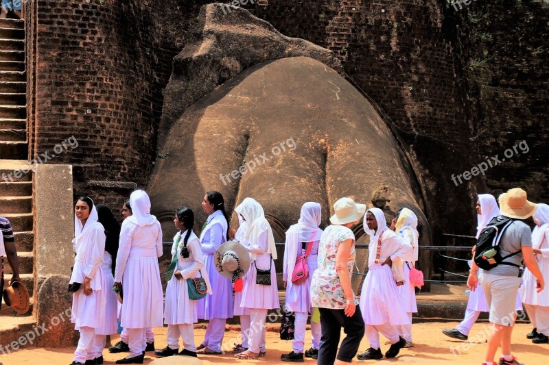 Sigiriya Religion Woman Travel Girl