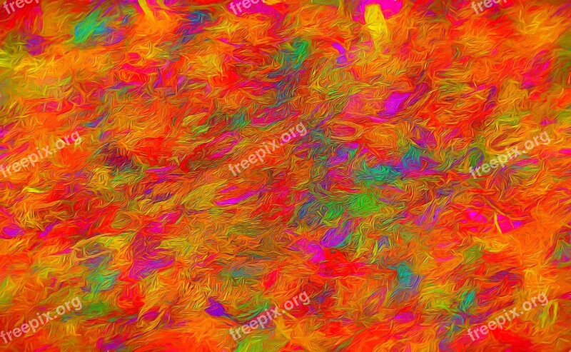 Abstract Pattern Art Canvas Desktop