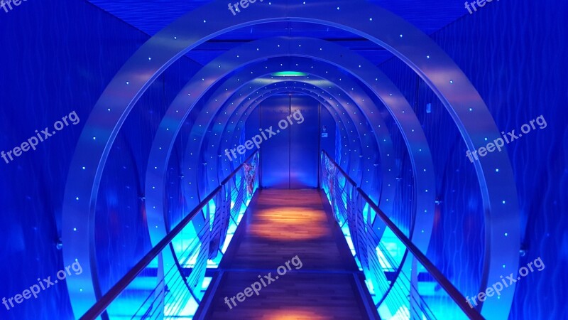 Aida Time Tunnel Futuristic Tunnel Passage