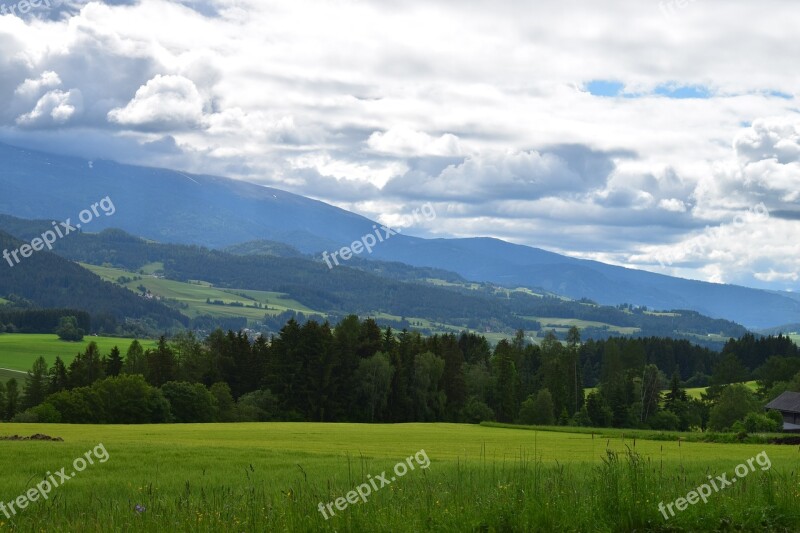 Nature Panorama-like Landscape Mountain Heaven