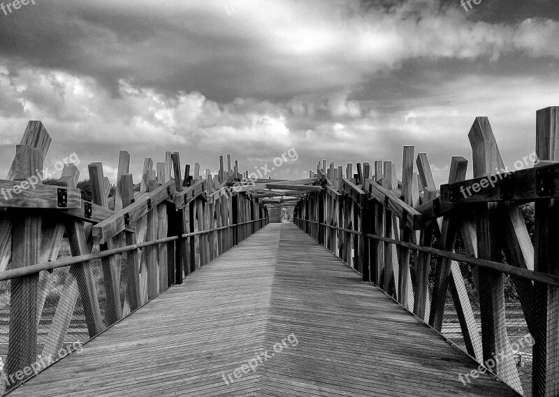 Bridge Black And White Photography Architecture Belgium Free Photos