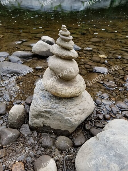 Stone Rock Zen Stability Boulder