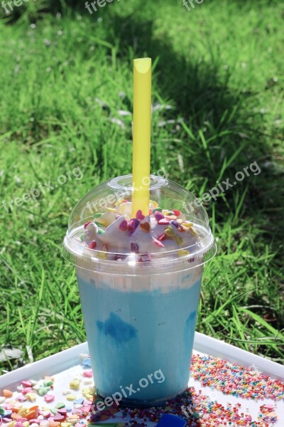 Summer Glass Cocktail Milk Shake Free Photos