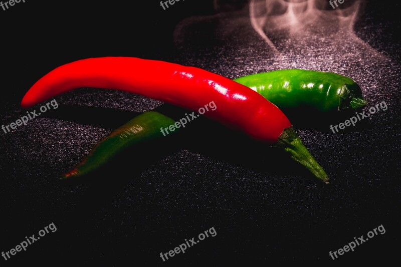 Vegetables Chili Food Spice Free Photos