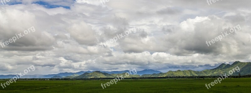 Panoramic Nature Landscape Outdoors Sky