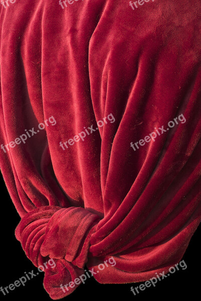 Curtain Fabric Textile Knot Velvety