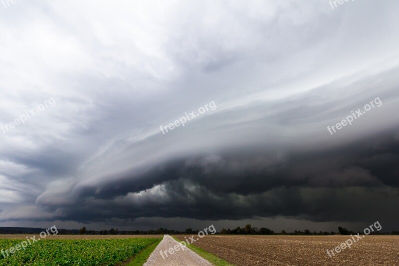 Cumulonimbus Storm Hunting Meteorology Thunderstorm Storm