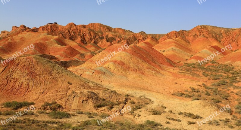 Desert Landscape Nature A Bird's Eye View Tourism