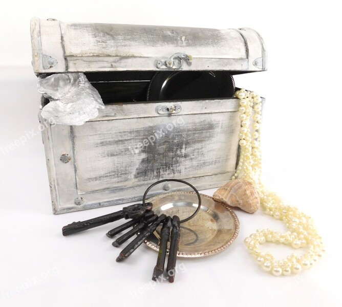 Treasure Chest Key Box Container Free Photos