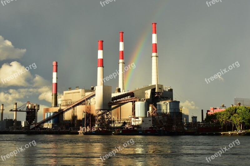 Rainbow River Power Plant Free Photos