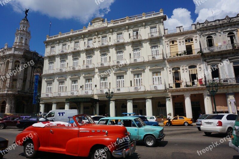 Architecture Travel Havana Street Old