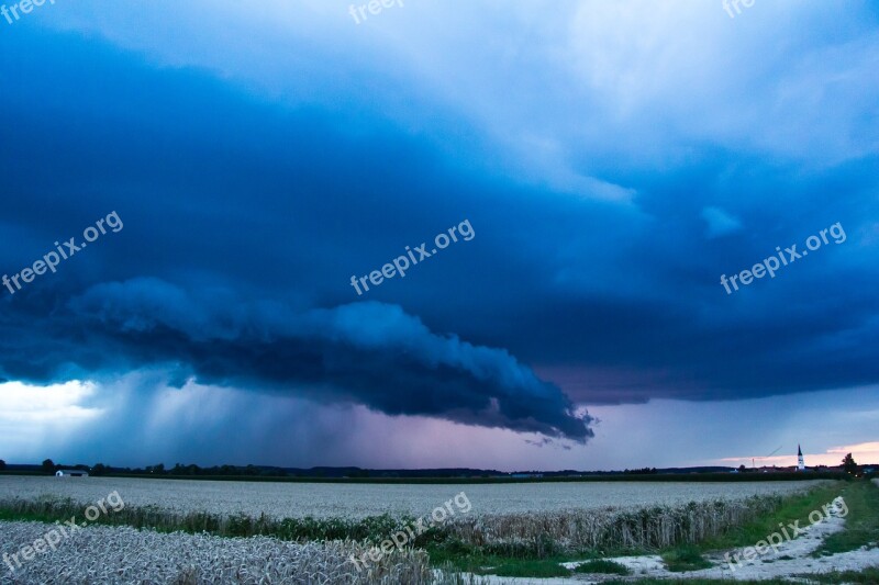 Cumulonimbus Storm Hunting Meteorology Thunderstorm Storm