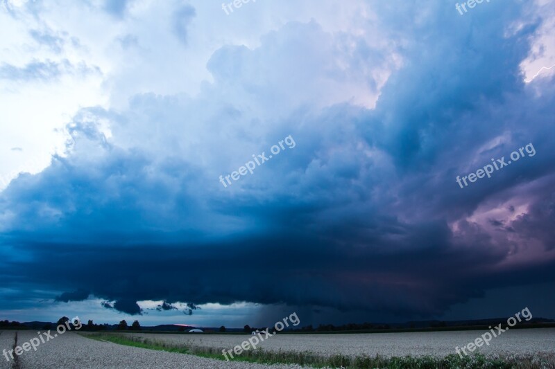 Cumulonimbus Storm Hunting Meteorology Thunderstorm Storm