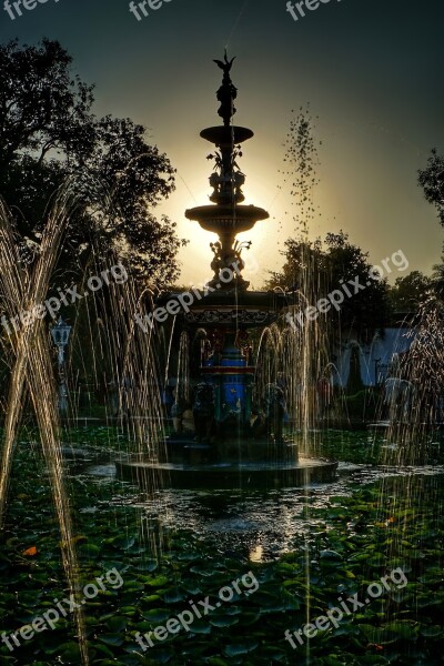 Fountain Water Bubble Water Feature Spray