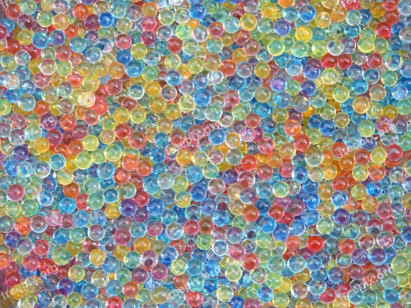 Balls Spheres Colors Background Pattern