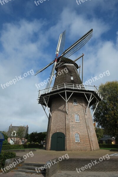 Wind Mill Architecture Travel Old Free Photos