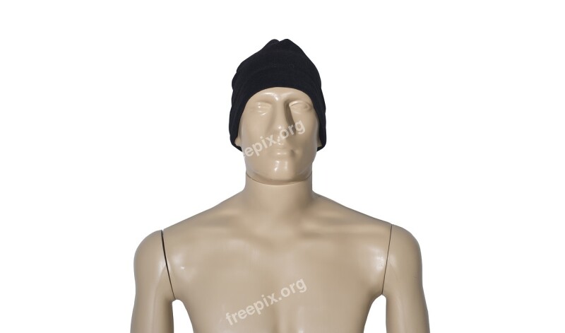 Male Model Lifeless Mannequin Mask