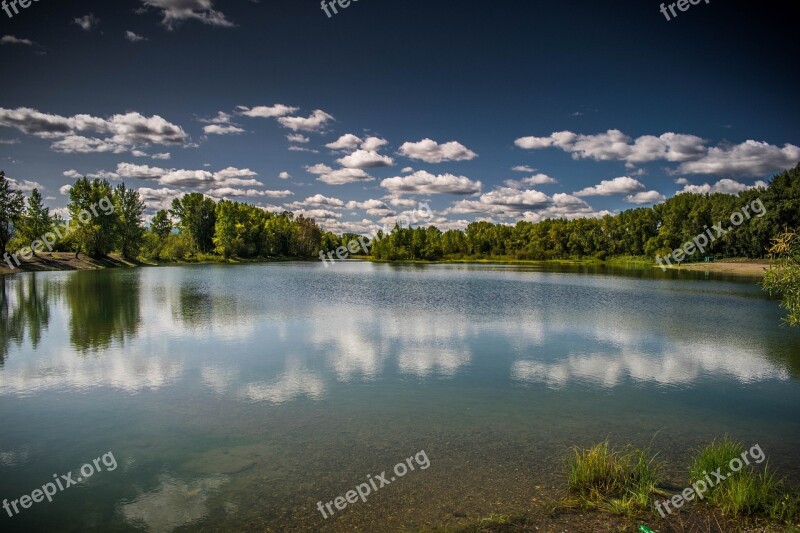 Reflection Lake Water Nature Panoramic