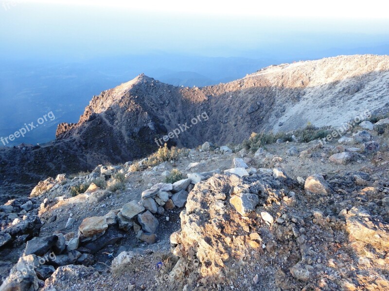 Crater Volcan Tajumulco 2 220 Meters Above Sea Level San Marcos Guatemala C