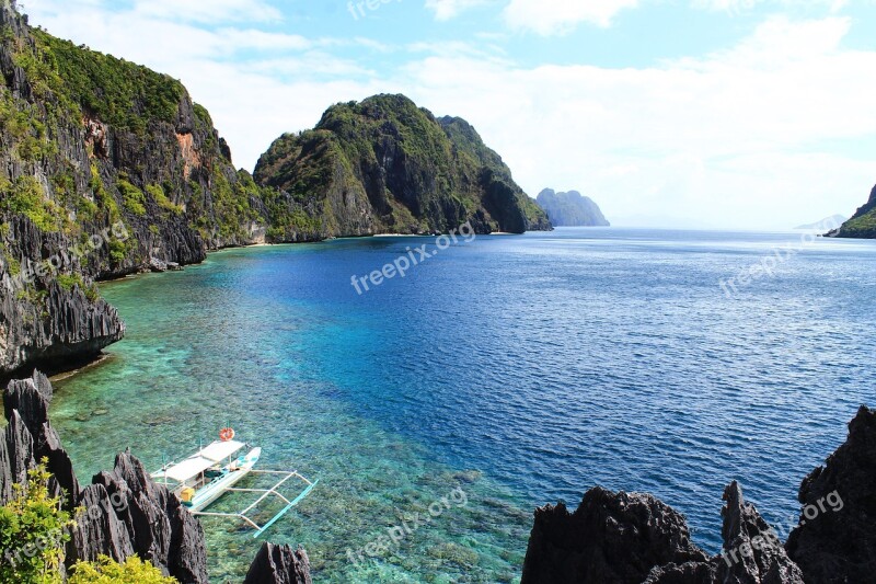 Philippines El Nido Coron Beach Island