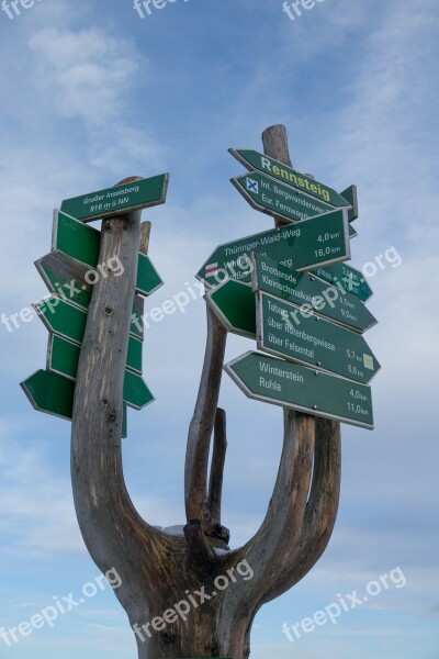 Directory Inselberg Direction Shield Sky