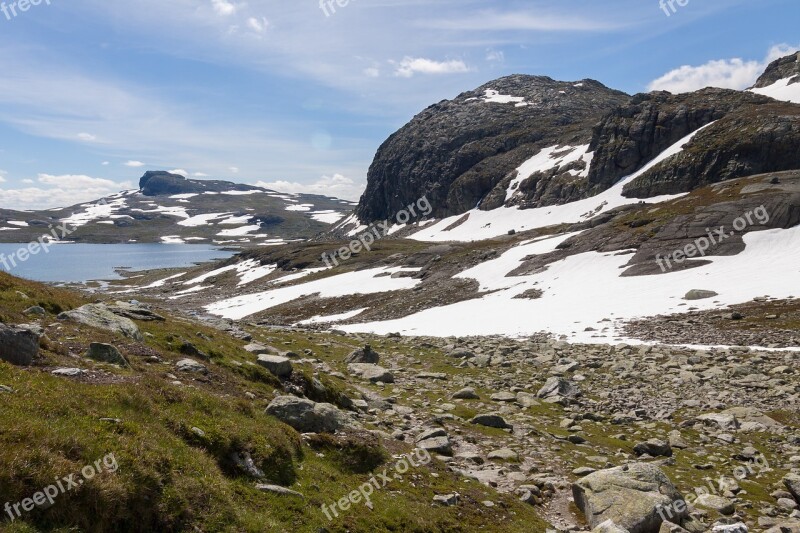 Nature Landscape Mountain Sky Snow