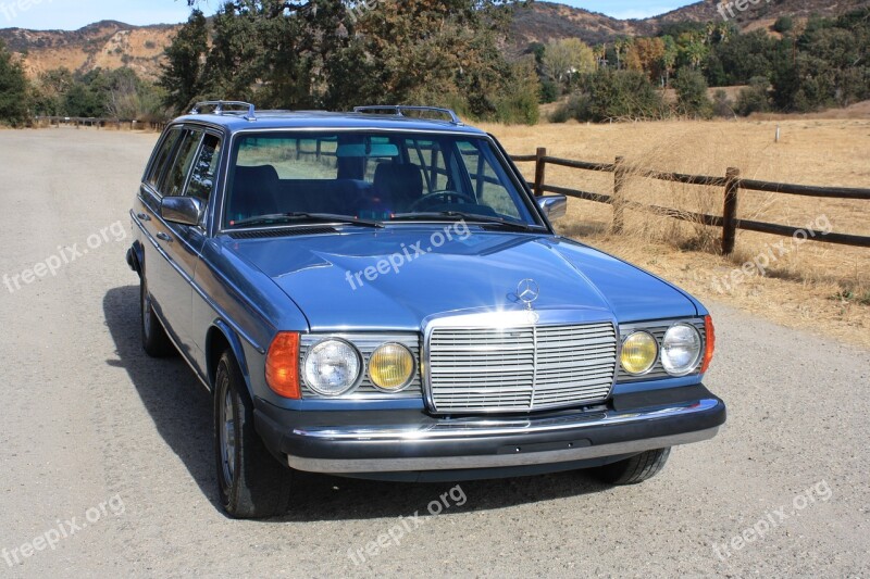 Mercedes 300td Wagon W123 Diesel Free Photos