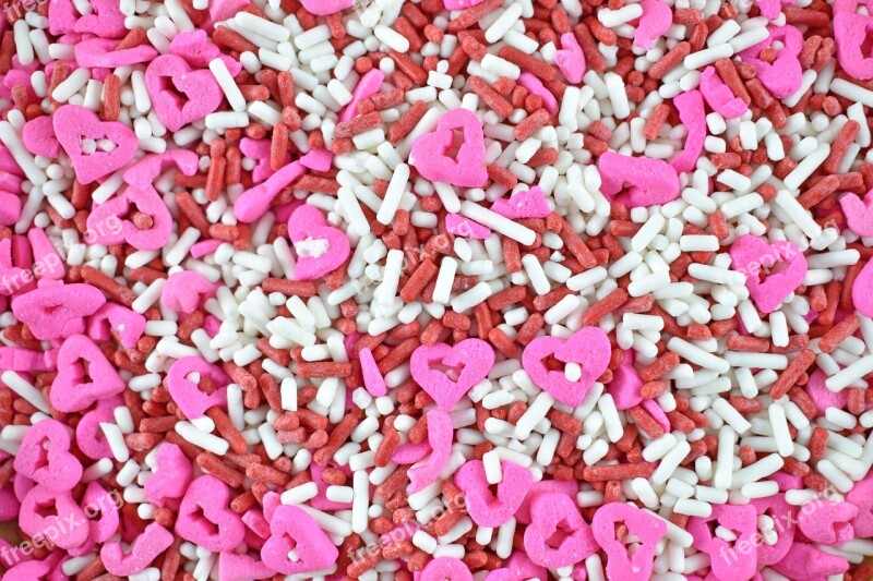 Valentine's Day Valentines Valentine Heart Sprinkles