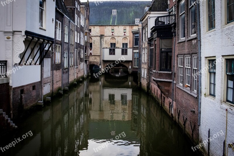 Buitenland Dordrecht Holland City Reflection