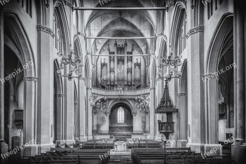 Dom Greifswald Church Historically Building