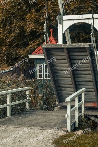 Bridge Building Architecture Historical Drawbridge