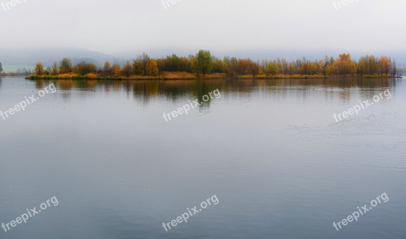 Lake Brine Sky Landscape Nature