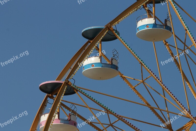 Ferris Wheel Pleasure Year Market Folk Festival Fair