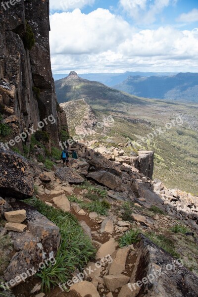 Overland Track Tasmania Wilderness Nature Landscape