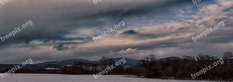 The Clouds Clouds Forests Mountains Cloudy