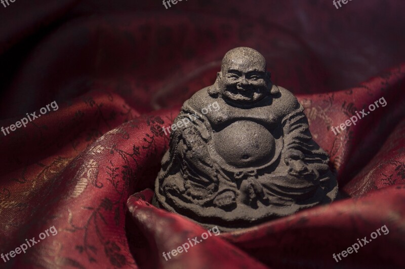 Buddha Religion Statuette Statue Praying