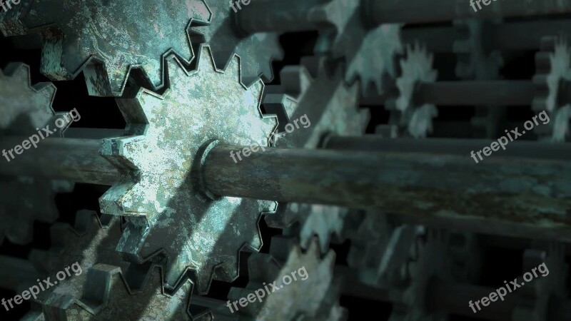 Gears Mechanics Machine Gear Technology