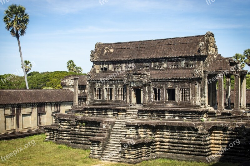 Cambodia Ankgor Wat Angkor Siem Reap Temple