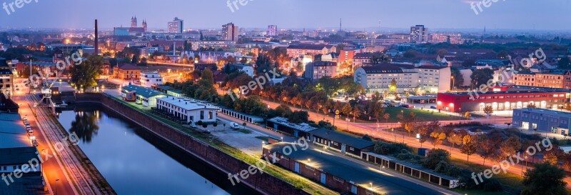 Germany Magdeburg Saxony-anhalt City City View